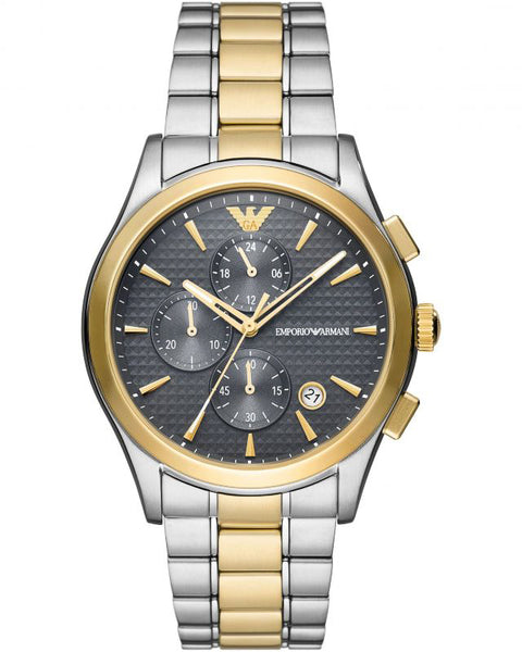 Emporio Armani Men's Two-Tone Paolo Chronograph Watch AR11527