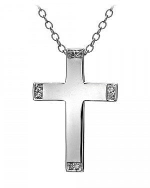 Hot Diamonds Hope Sparkle Cross Pendant DP105