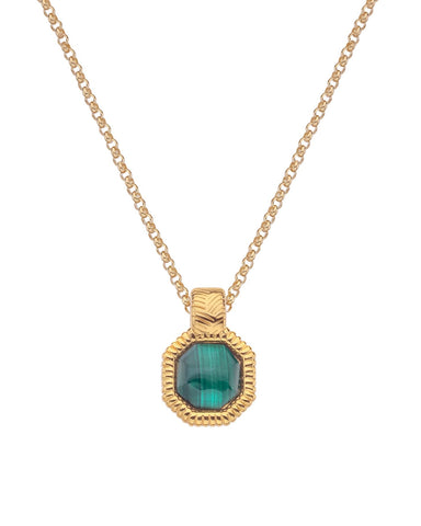 Hot Diamonds X Jac Jossa Revive Malachite Pendant DP845