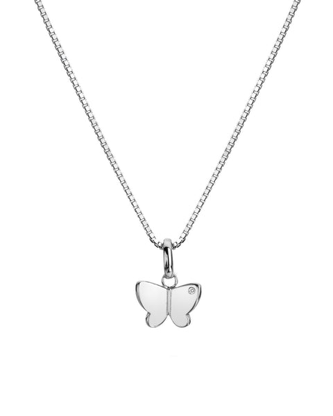 Hot Diamonds Silver Butterfly Pendant DP911