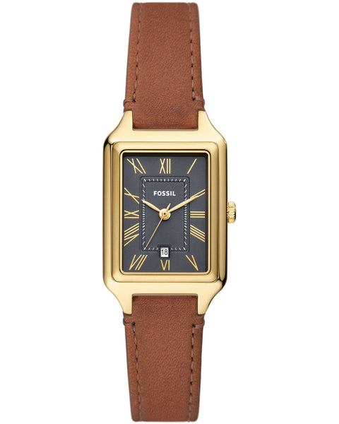 Fossil Raquel Brown Leather Strap Ladies Watch ES5303