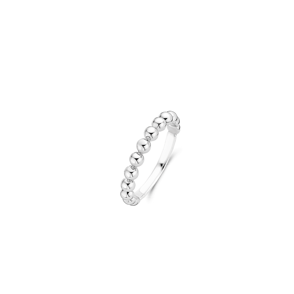 TI SENTO Silver Bubble Stacking Ring