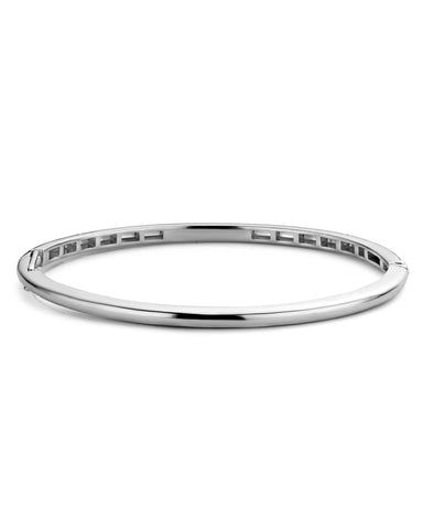 Ti Sento Sterling Silver Thin Bangle