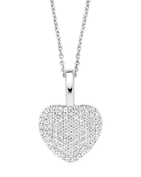 Ti Sento Silver Pendant With Cubic Zirconia 6745ZI 