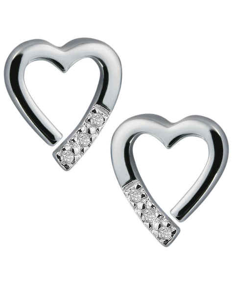 Hot Diamonds Just Add Love Memories Earrings