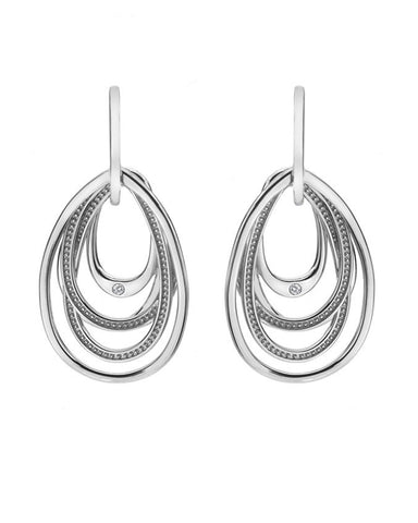 Hot Diamonds Chandelier Silver Drop Earrings