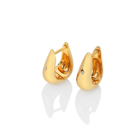 Hot Diamonds X Jac Jossa Soul Huggie Earrings DE663