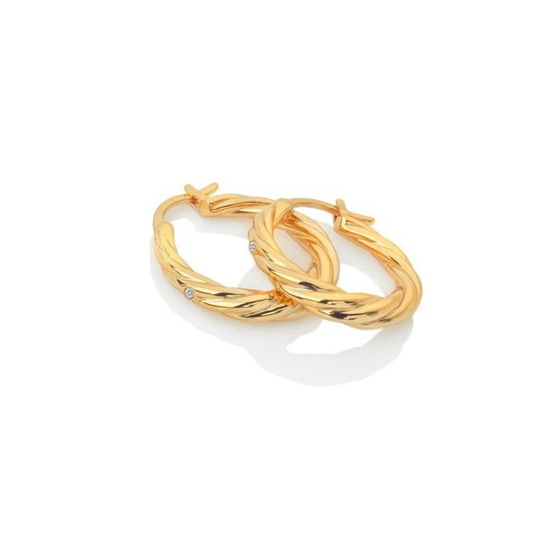 Hot Diamonds X Jac Jossa Entwine Earrings  DE673