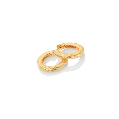 Hot Diamonds X Jac Jossa Spirit Hoop Earrings DE678