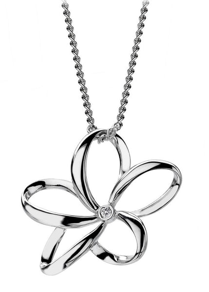 Hot Diamonds Open Petal Pendant