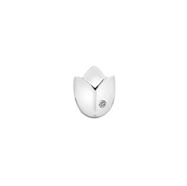 Hot Diamonds Letter Lotus Icon Pendant