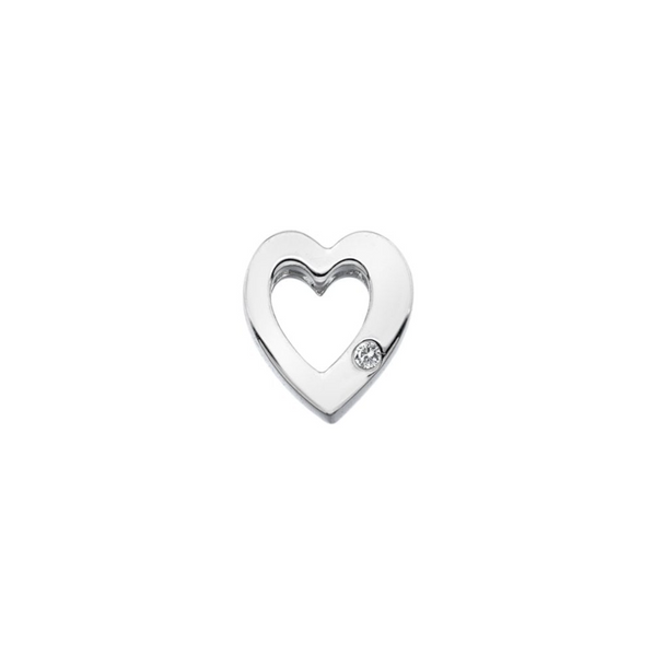 Hot Diamonds Letter Open Heart Icon Pendant