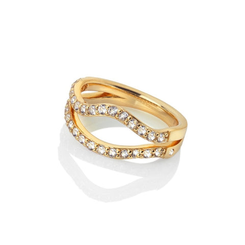 Hot Diamonds X Jac Jossa Extravagance Ring Medium DR223