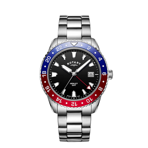 Rotary Henley GMT Red and Blue Watch