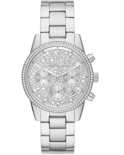 Michael Kors Ritz Steel Chronograph Ladies Watch MK7301