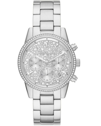 Michael Kors Ritz Steel Chronograph Ladies Watch MK7301