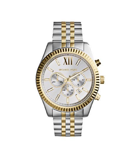 Michael Kors Two-Tone Lexington Unisex Watch