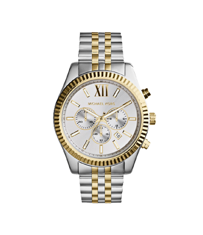 Michael Kors Two-Tone Lexington Unisex Watch
