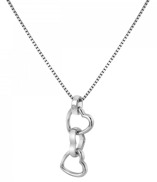 Hot Diamond Trio Triple Heart Pendant DP835