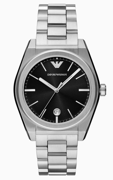 Emporio Armani Three-Hand Date Stainless Steel Watch Gents Watch AR11622