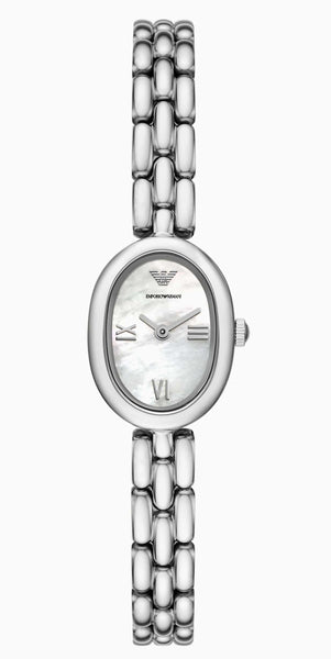 Emporio Armani Two-Hand Stainless Steel Ladies Watch AR11720