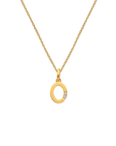 Hot Diamonds X Jac Jossa Gold Plated 'O' Pendant DP953