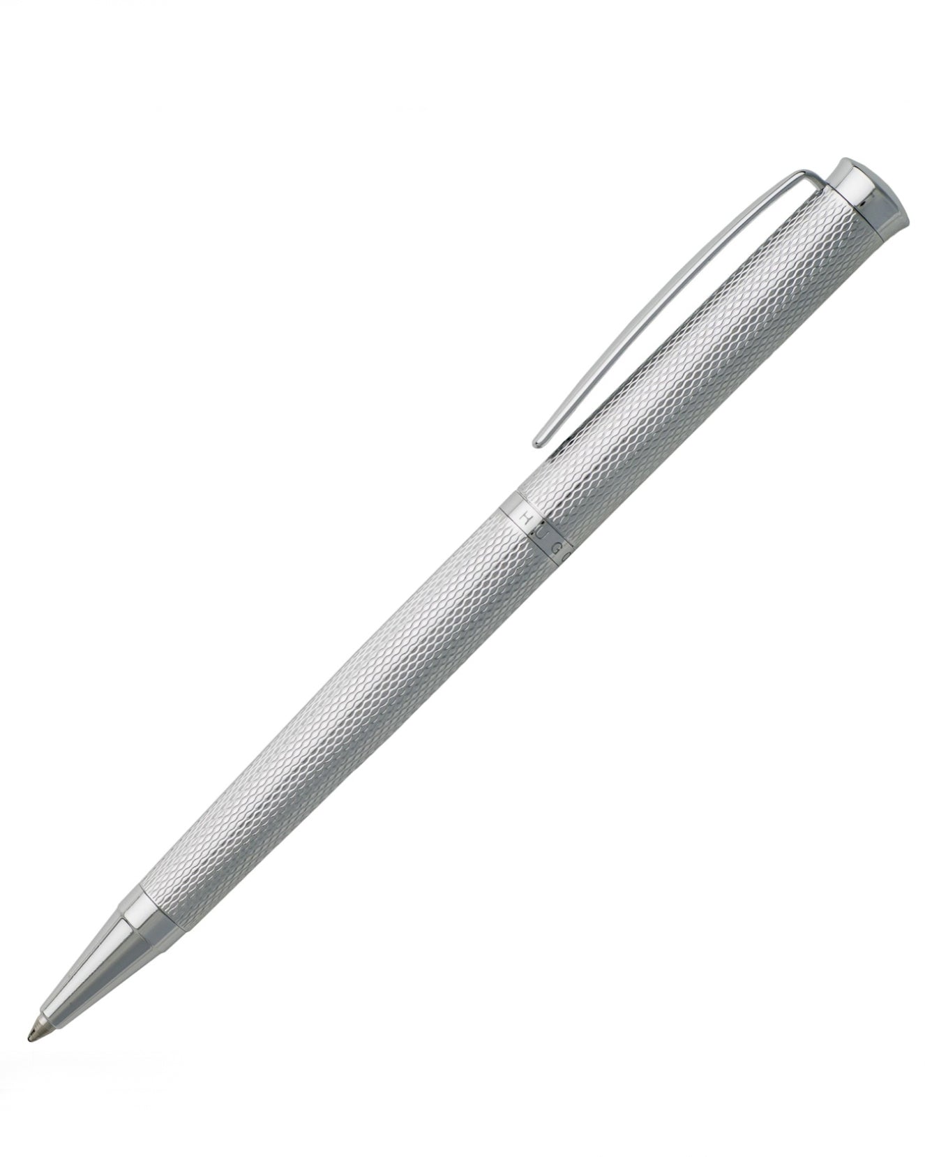 Hugo Boss Sophisticated Chrome Diamond Ballpoint Pen HSY7994B