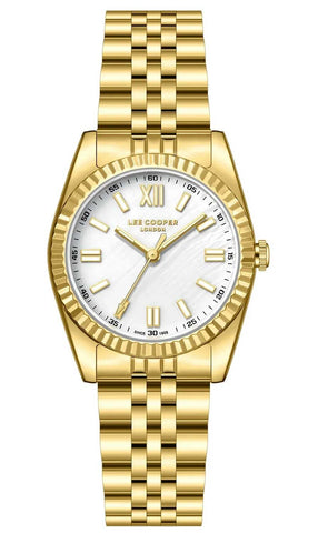Lee Cooper Gold-Tone Ladies' Watch LC08303.120