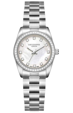 Lee Cooper Ladies Silver Watch LC08155.320