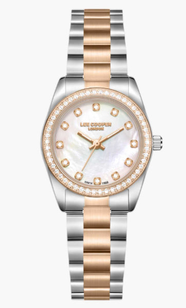 Lee Cooper Ladies Two-Tone Watch LC08155.350