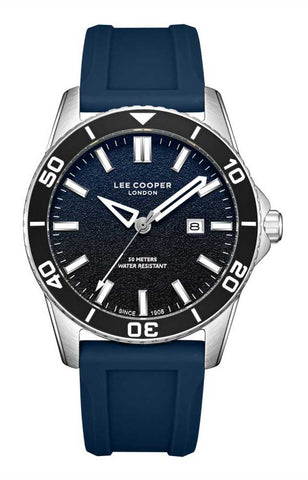 Lee Cooper Men's Sports Blue Strap Watch LC08278.399