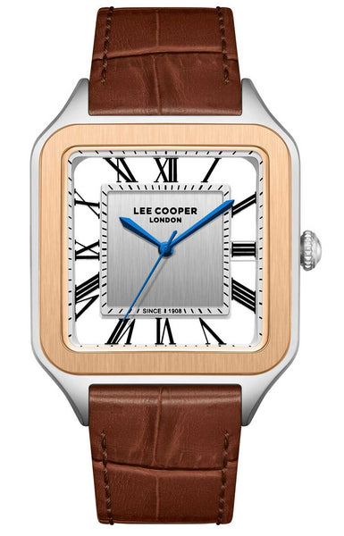 Lee Cooper Silver & Rose Gold Men's Watch LC08277.532