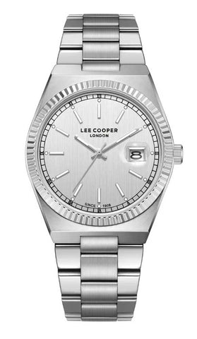 Lee Cooper men's classic all-silver watch LC08374.330