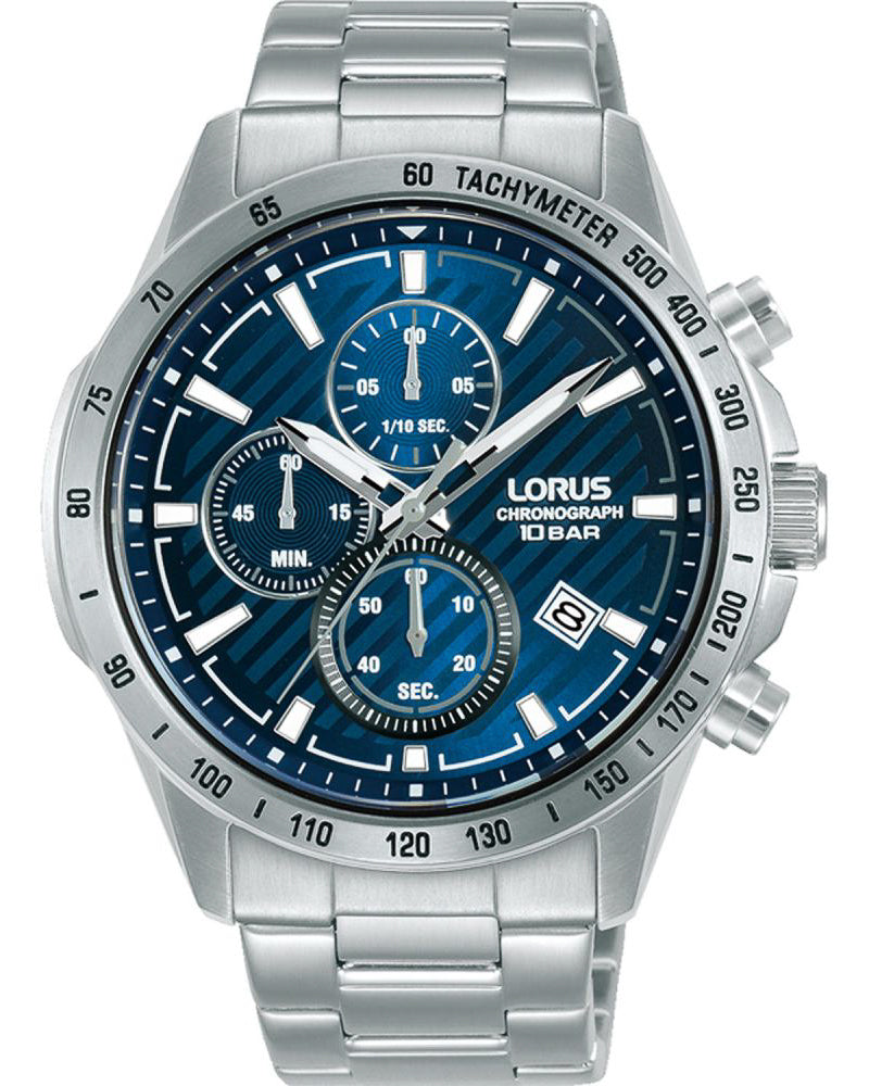 Lorus Lorus Blue Chronograph Gents Watch RM393HX9 | Knight Jewellers