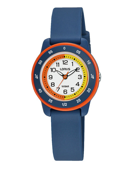 Lorus Blue Silicone Kids Watch RRX53JX9