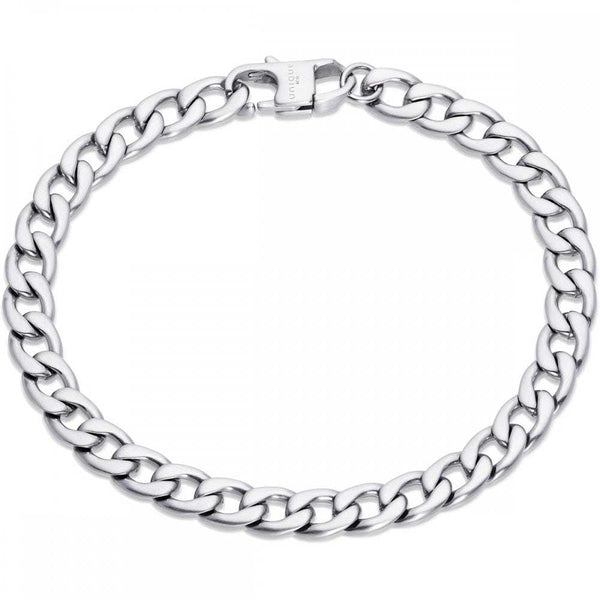Unique & Co Men's Matte Stainless Steel Bracelet