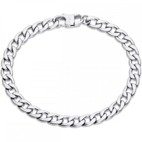 Unique & Co Men's Matte Stainless Steel Bracelet