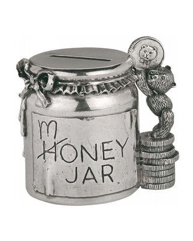 Royal Selangor Pewter Honey / Money Jar Coin Box