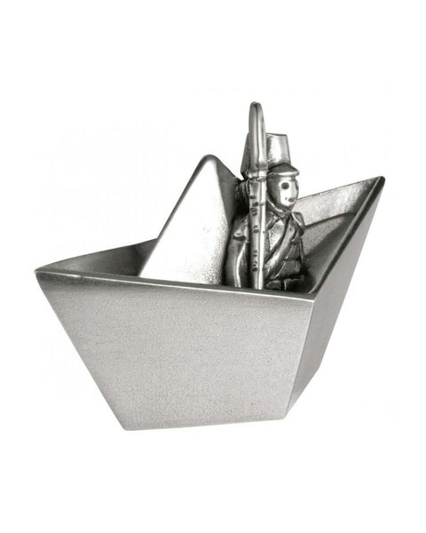Royal Selangor Pewter Toy Soldier Boat Tooth Box