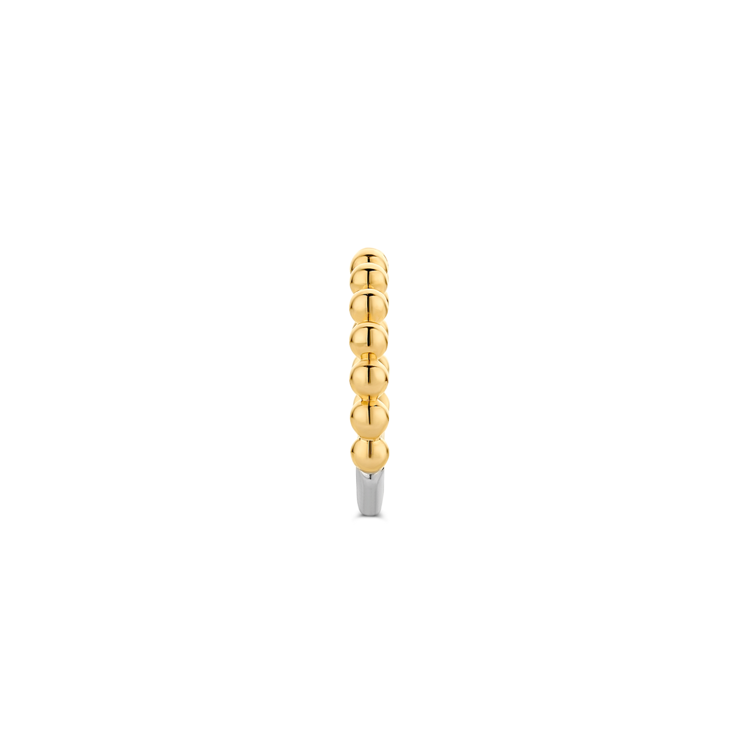 TI SENTO Gold Plated Bubble Stacking Ring 12181SY side
