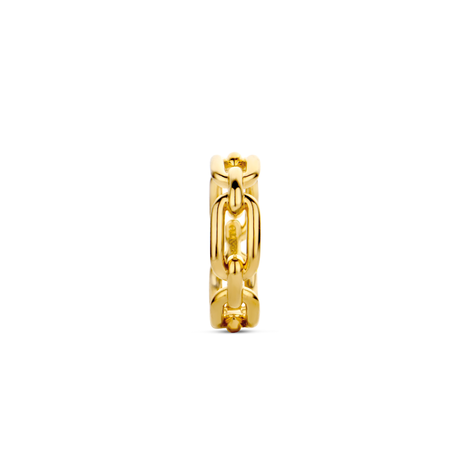 Ti Sento Milano Gold Plated Silver Chain Ring 12205SY