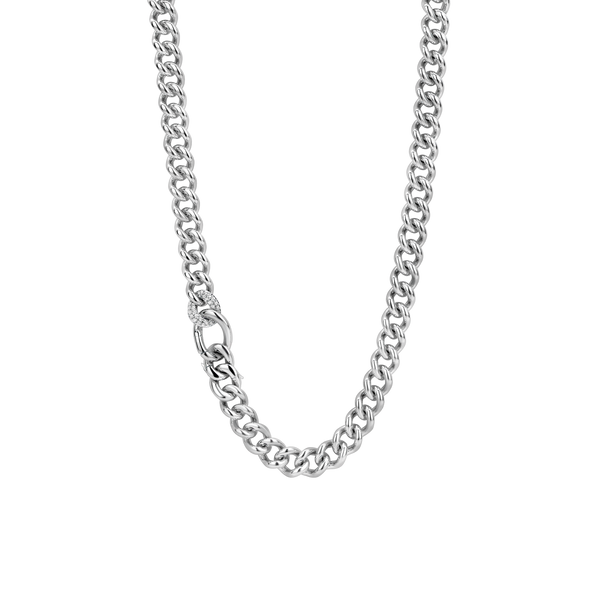 Ti Sento Gourmet Sterling Silver Necklace 3946ZI