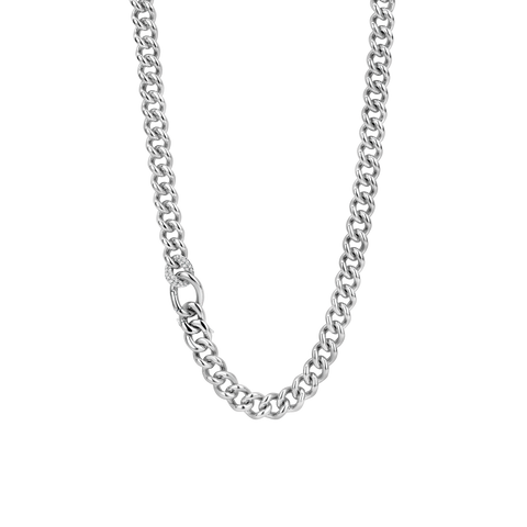 Ti Sento Gourmet Sterling Silver Necklace 3946ZI
