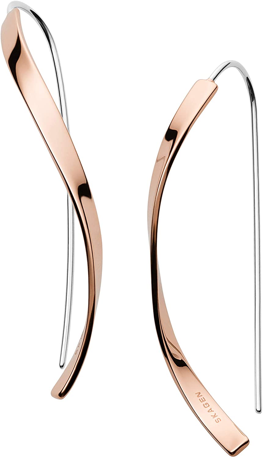 Skagen Kariana Rose Gold-Tone Stainless Steel Earrings skj1328791
