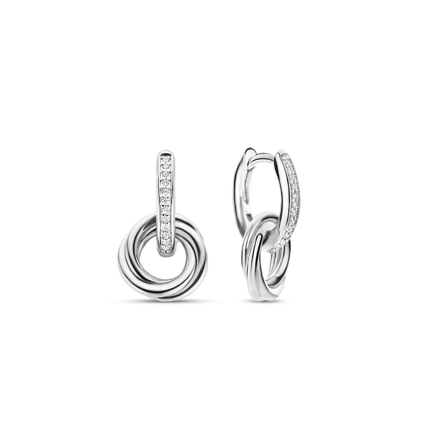 TI SENTO Silver Milano Earrings 7857Z1