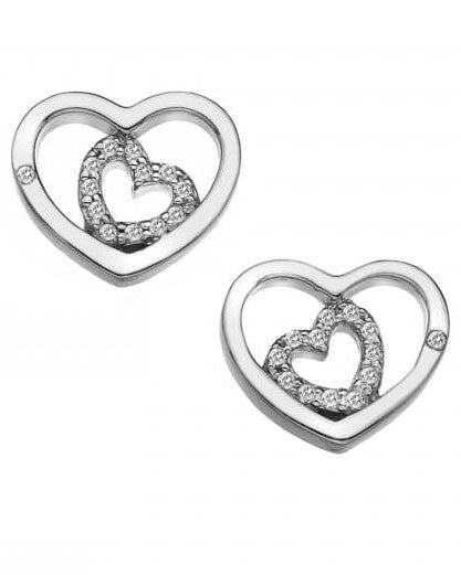 Hot Diamonds Adorable Encased Earrings DE548