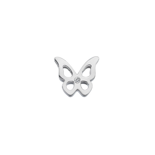 Hot Diamonds Letter Butterfly Icon Pendant