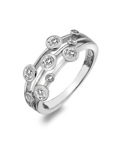Hot Diamonds Sterling Silver Tender Statement Ring