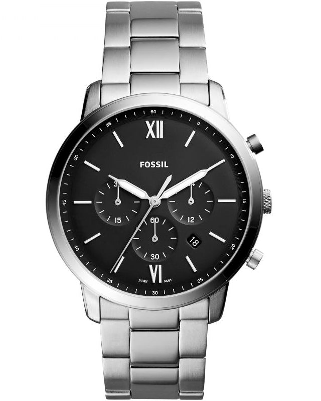 Fossil Neutra Stainless Steel Chronograph Mens Watch FS5384