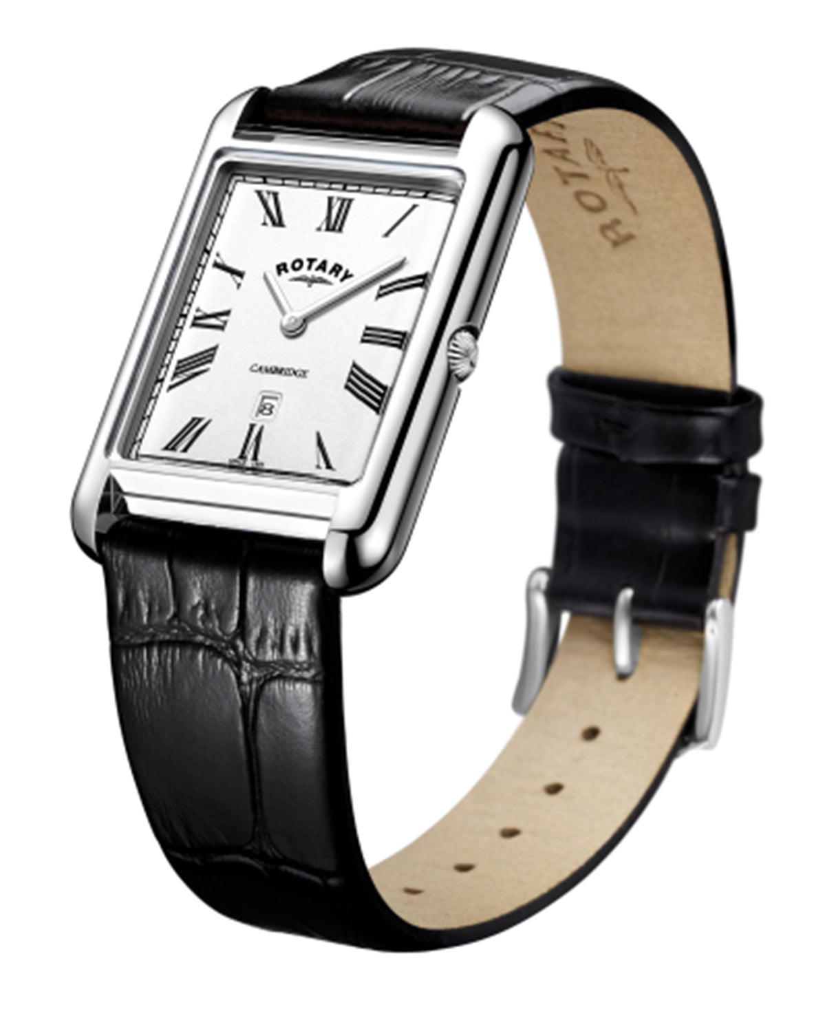 Rotary Gents Cambridge Rectangle Watch